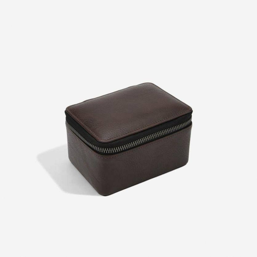 Zipped Watch Case Double - Brown - Image 6