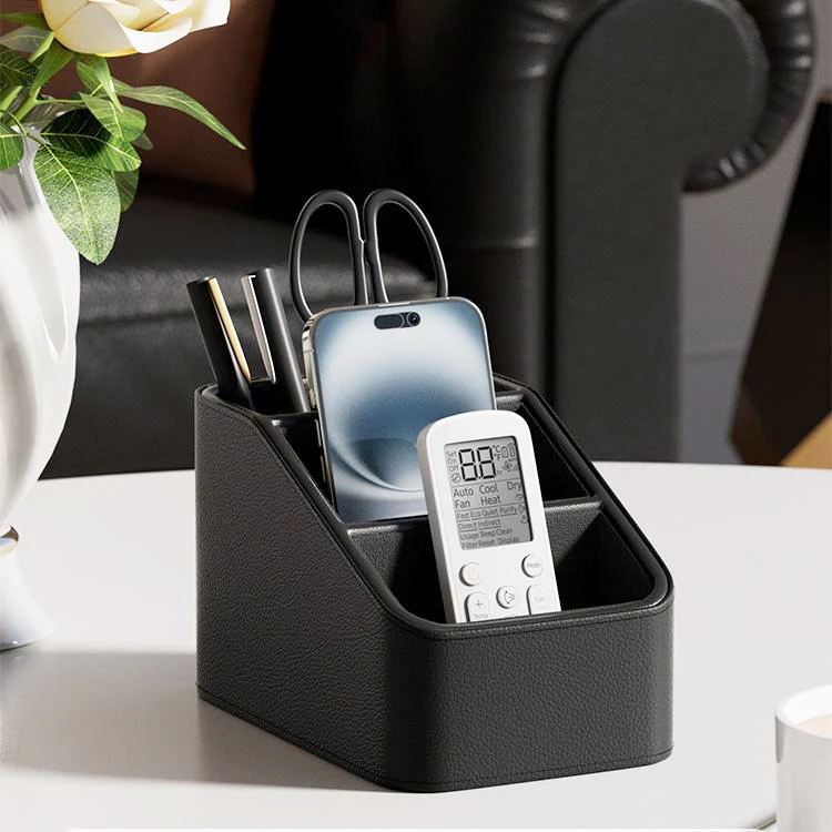 Trio Desk Organiser - Black - Image 2