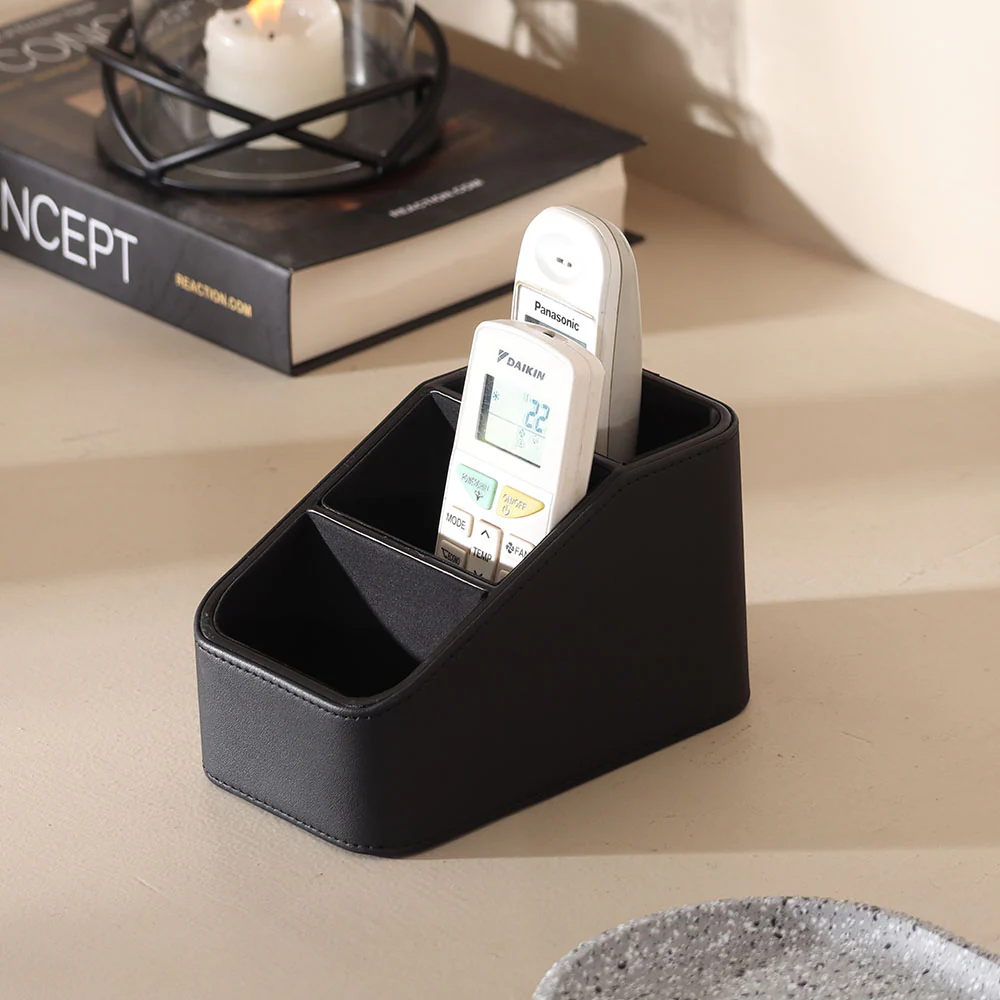 Trio Desk Organiser - Black - Image 6