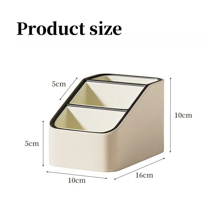 Trio Desk Organiser - Cream - Image 5