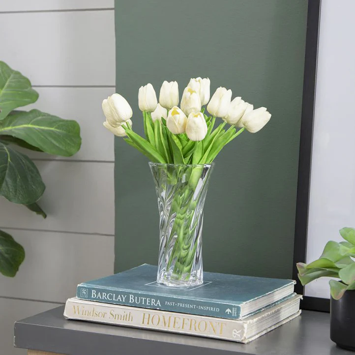 Tulip Buds Faux Bunch - White - Image 9
