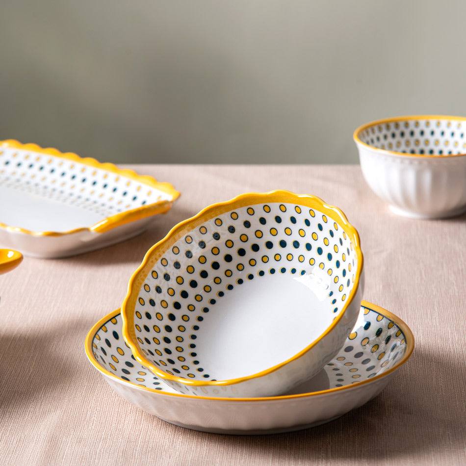 Tuscan Dotted Medium Bowl - Image 2