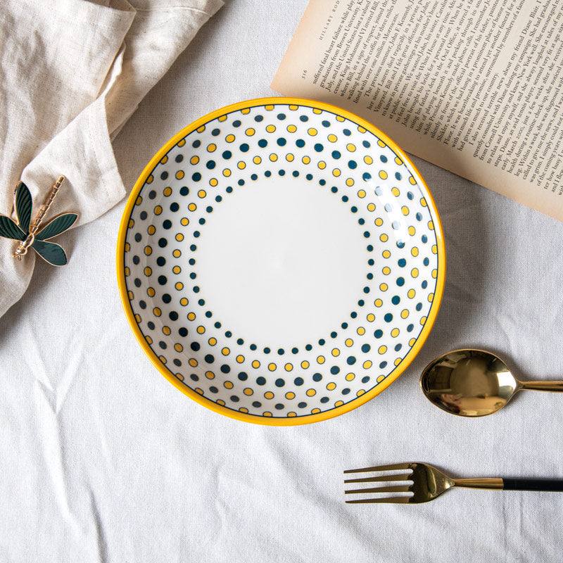 Tuscan Dotted Pasta Plate - Image 2