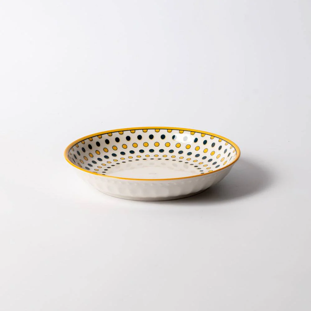 Tuscan Dotted Pasta Plate - Image 3