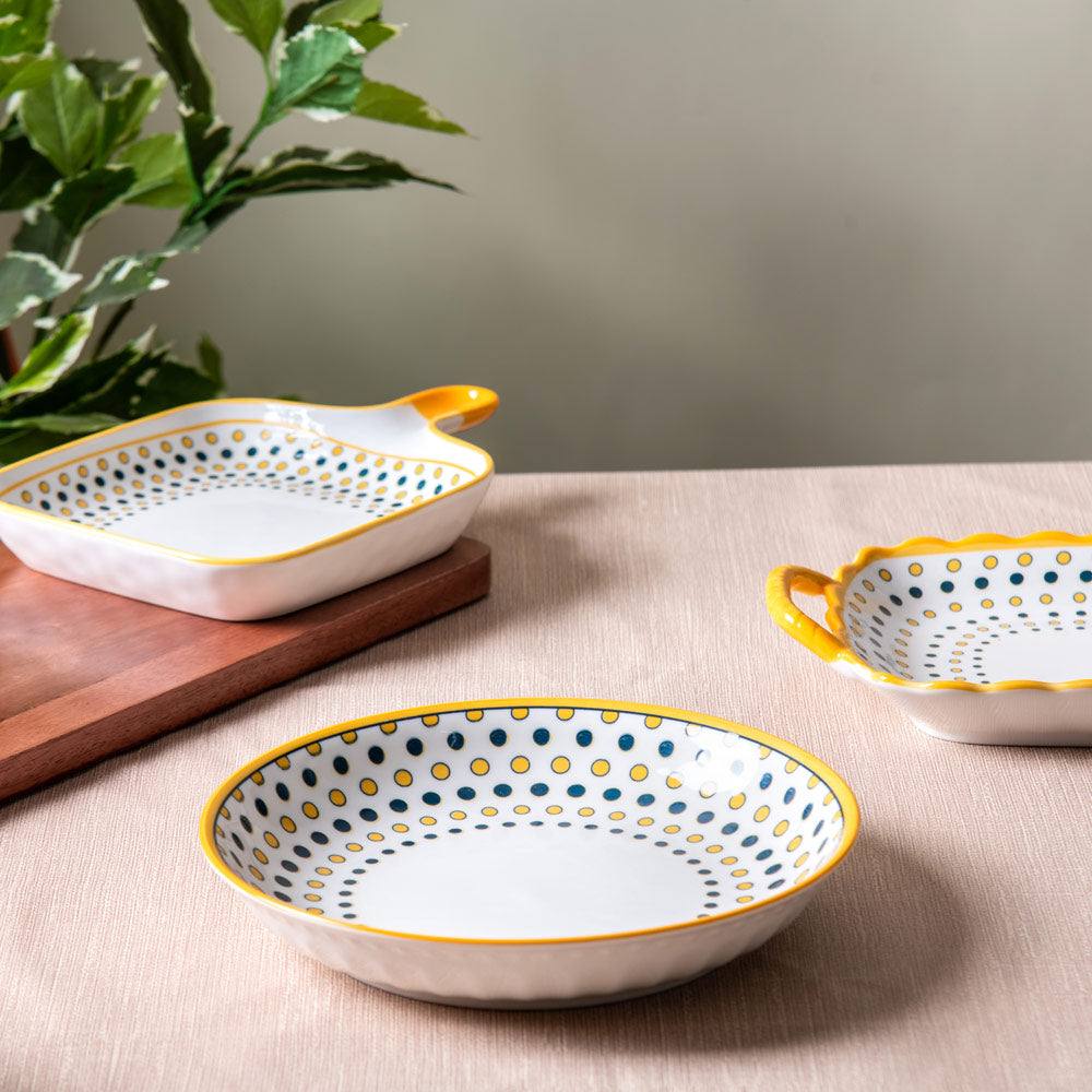 Tuscan Dotted Pasta Plate - Image 5