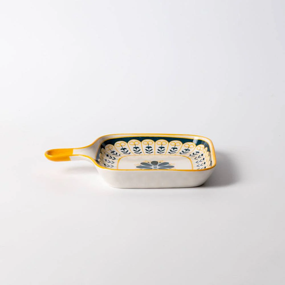 Tuscan Floral Square Serving Pan - Image 3
