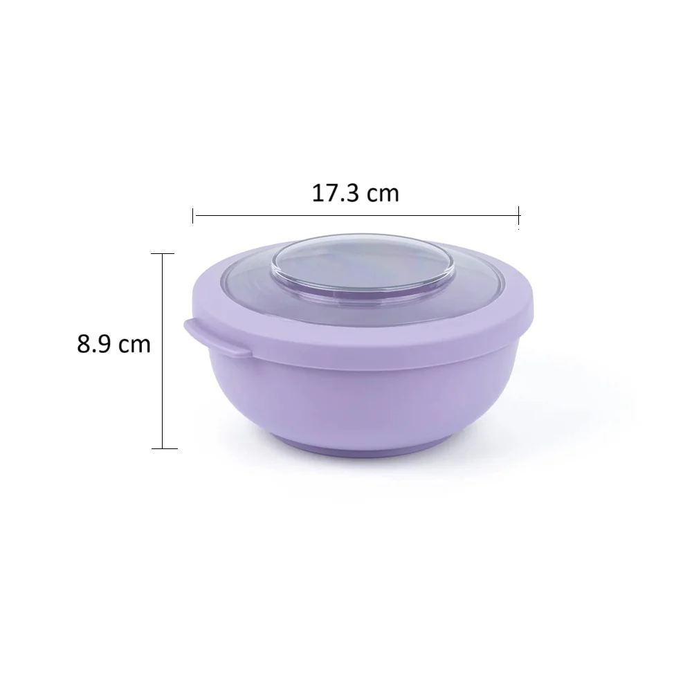 Tylla Storage Bowl with Lid 1000ml - Lavender - Image 5