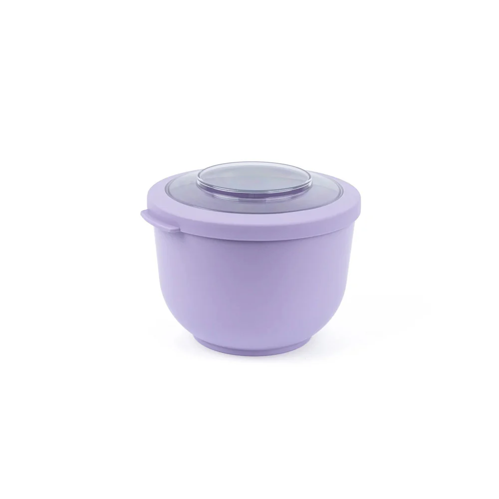 Tylla Storage Bowl with Lid 1200ml - Lavender - Image 2