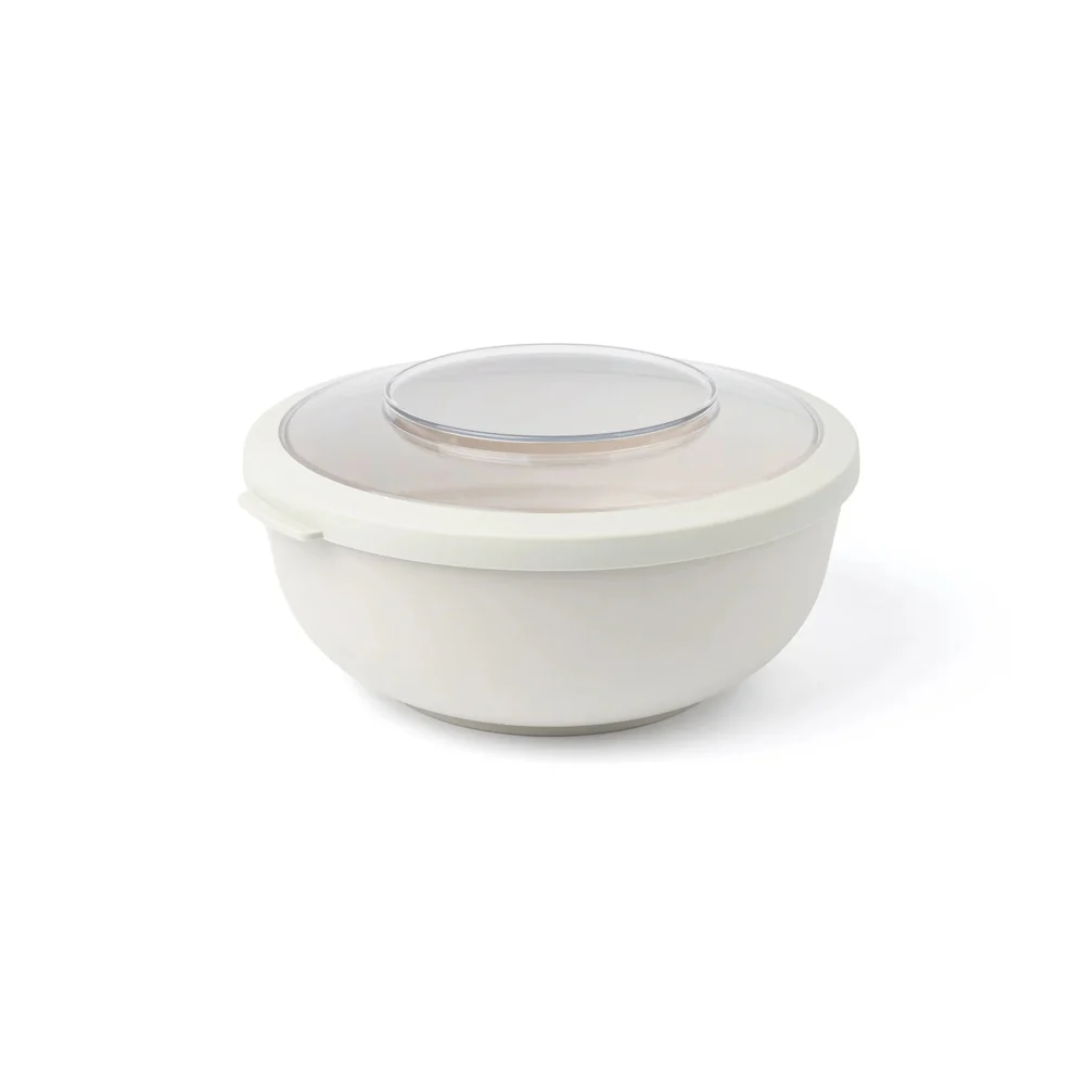 Tylla Storage Bowl with Lid 2000ml - Oat - Image 3