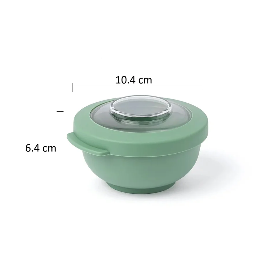 Tylla Storage Bowl with Lid 200ml - Sage Green - Image 5