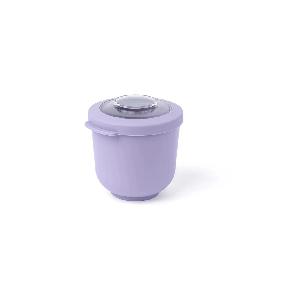 Tylla Storage Bowl with Lid 500ml - Lavender - Image 3