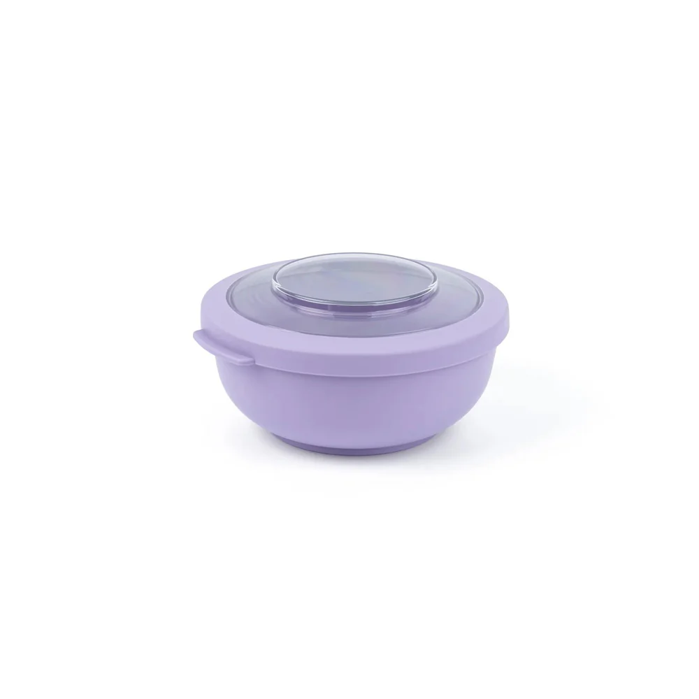 Tylla Storage Bowl with Lid 700ml - Lavender - Image 3