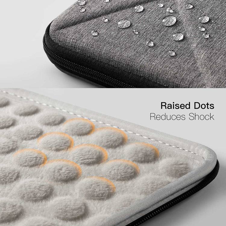 Ultrathin Hard Shell Laptop Sleeve With Pouch - Grey 13.3 Inches - Image 6