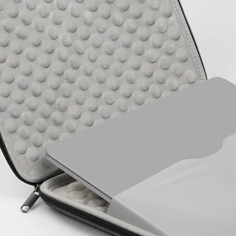 Ultrathin Hard Shell Laptop Sleeve With Pouch - Grey 13.3 Inches - Image 7