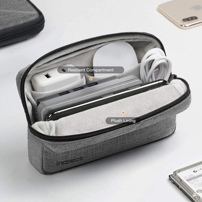 Ultrathin Hard Shell Laptop Sleeve With Pouch - Grey 13.3 Inches - Image 8