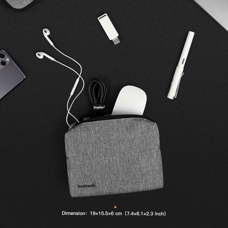 Ultrathin Hard Shell Laptop Sleeve With Pouch - Grey 13.3 Inches - Image 9