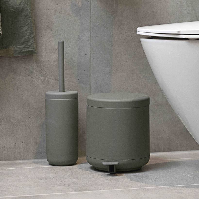 Ume Pedal Bin 4L - Olive Green - Image 2