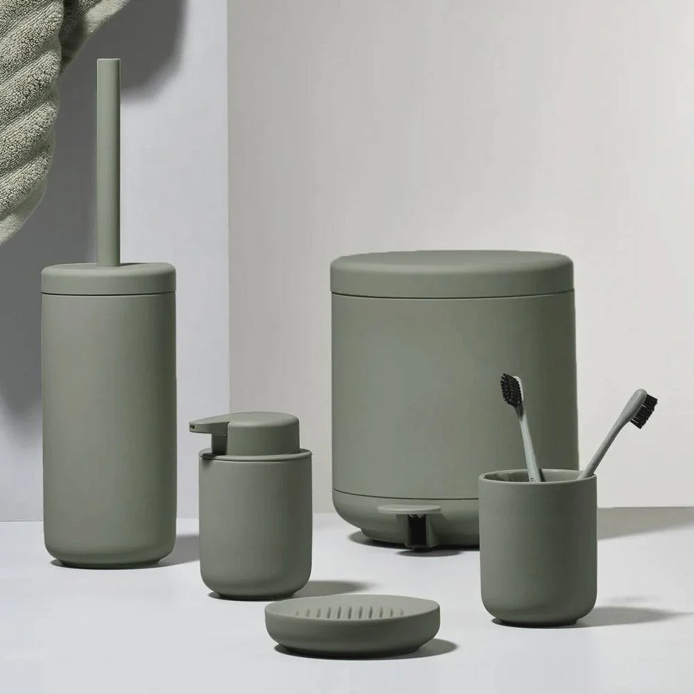 Ume Pedal Bin 4L - Olive Green - Image 4