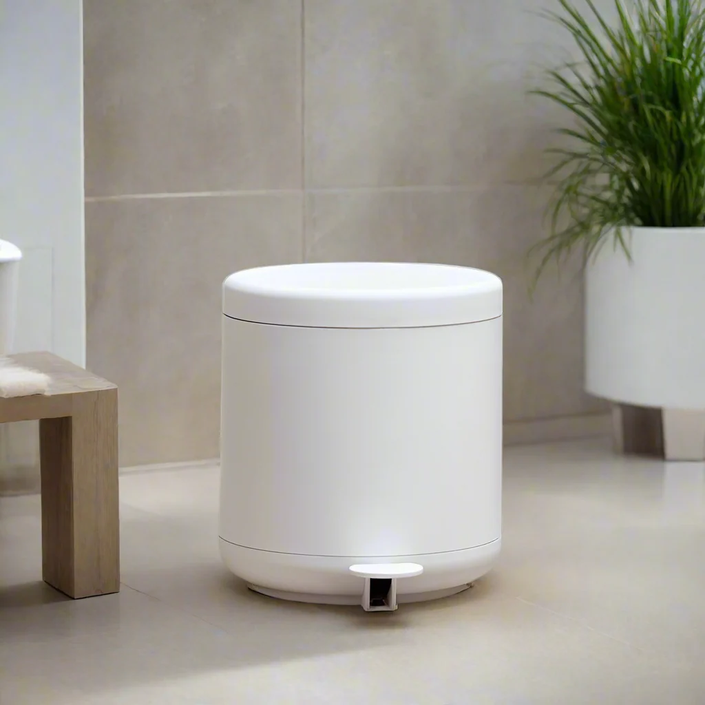 Ume Pedal Bin 4L - White