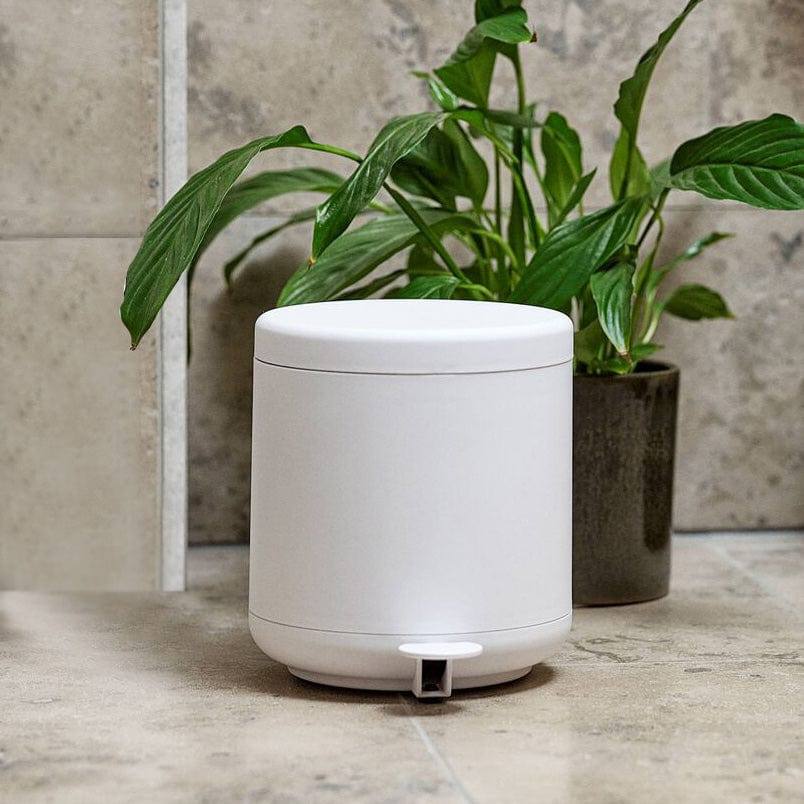 Ume Pedal Bin 4L - White - Image 2