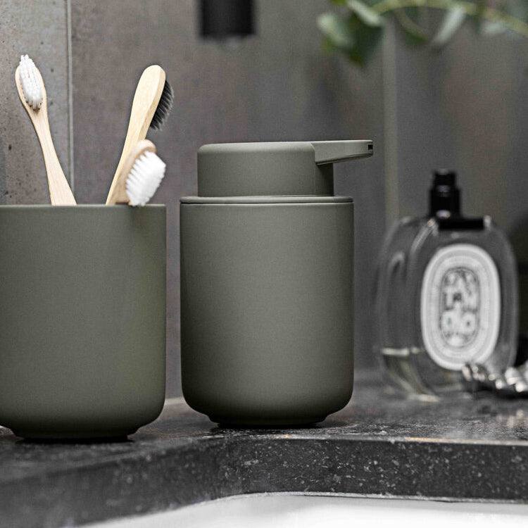Ume Soap Dispenser - Olive Green - Image 7