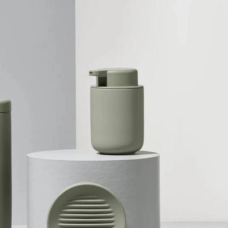 Ume Soap Dispenser - Olive Green - Image 8