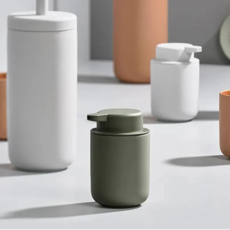 Ume Soap Dispenser - Olive Green - Image 9