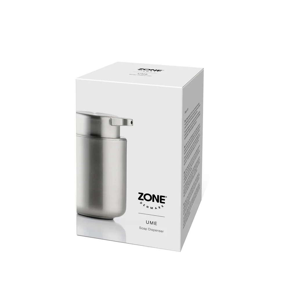 Ume Stainless Steel Soap Dispenser - Matte Steel - Image 12