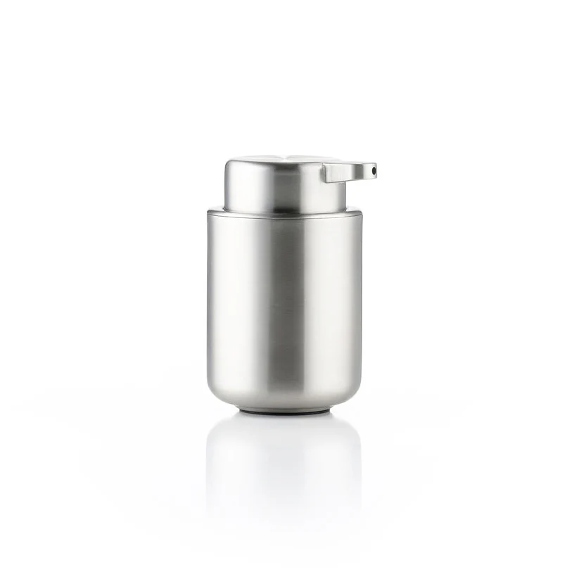 Ume Stainless Steel Soap Dispenser - Matte Steel - Image 3