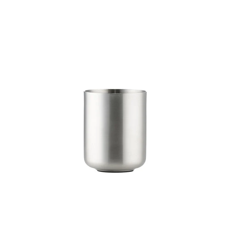 Ume Stainless Steel Toothbrush Tumbler - Matte Steel - Image 4