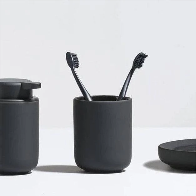 Ume Toothbrush Tumbler - Black