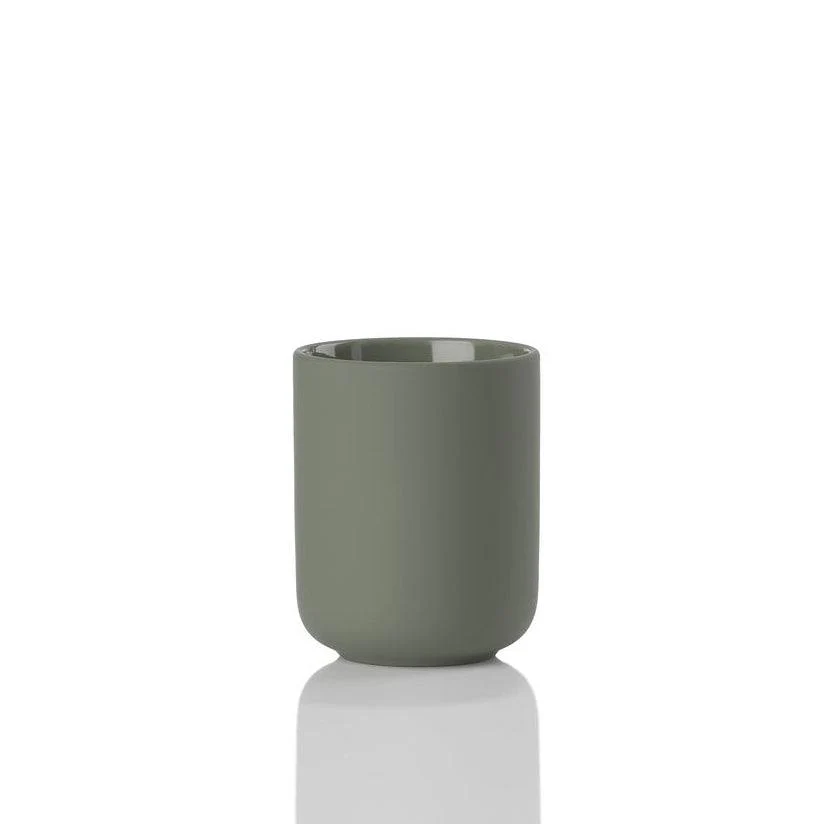 Ume Toothbrush Tumbler - Olive Green - Image 3