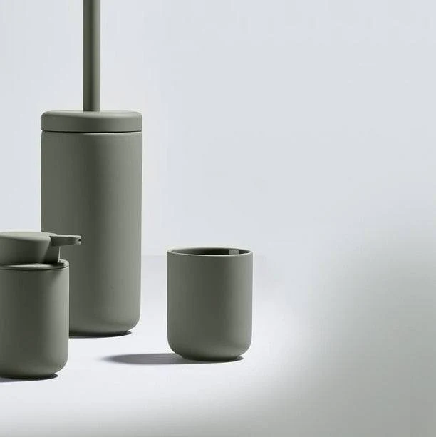 Ume Toothbrush Tumbler - Olive Green - Image 4