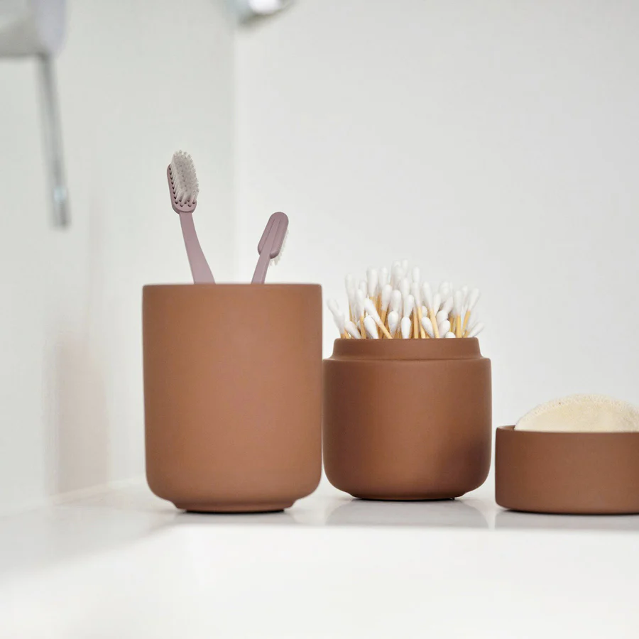 Ume Toothbrush Tumbler - Terracotta - Image 5