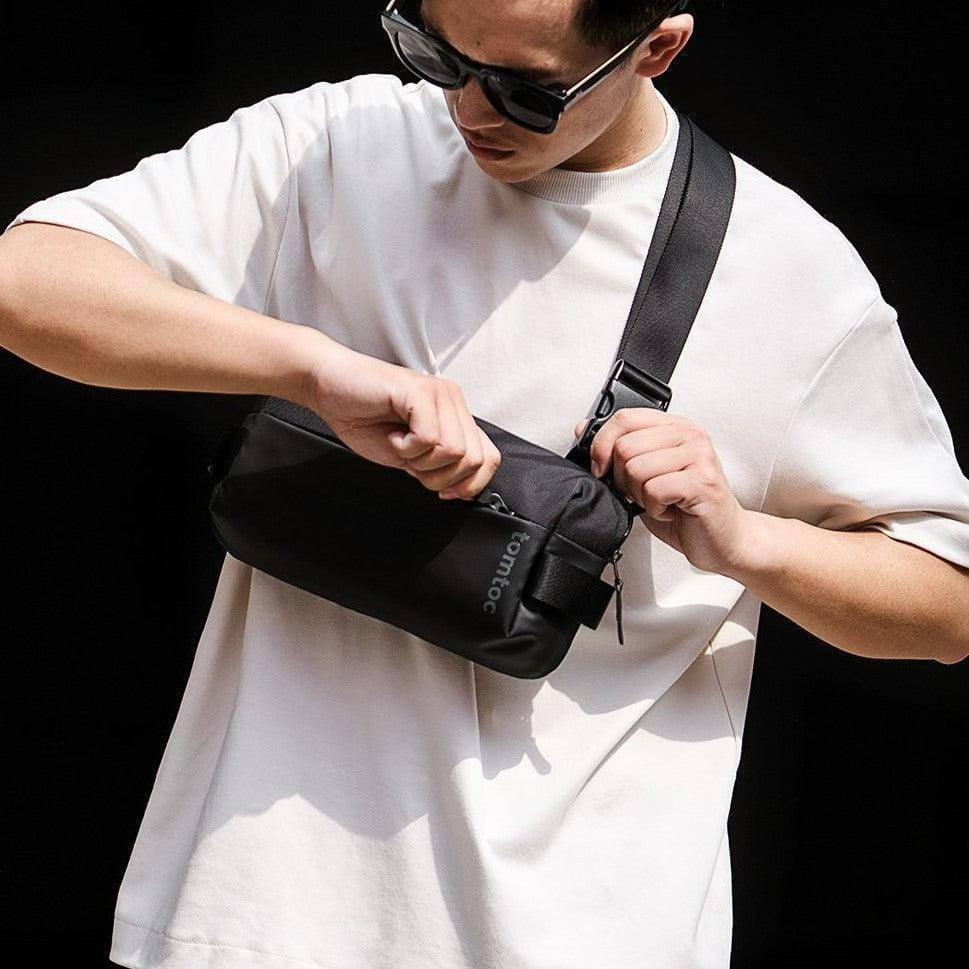 Urban Sling Bag - Black - Image 4