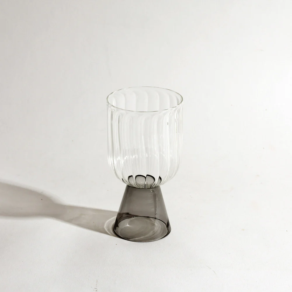Ellio Drinking Glasses, Set of 2 - Smoke - Image 5