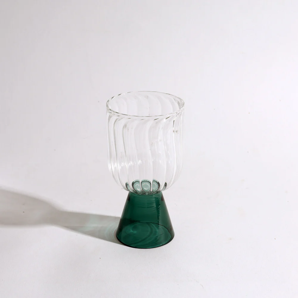 Ellio Drinking Glasses, Set of 2 - Teal - Image 6