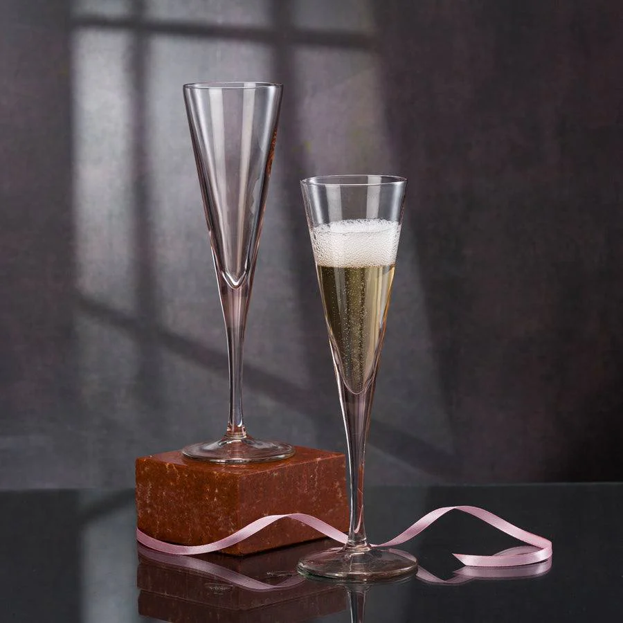 V-Line Champagne Flutes 150ml, Set of 6 - Image 2