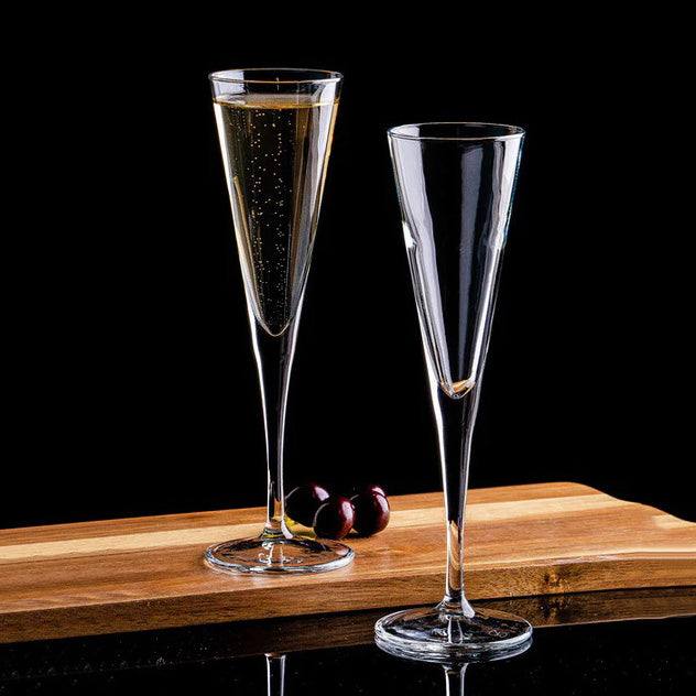 V-Line Champagne Flutes 150ml, Set of 6 - Image 5