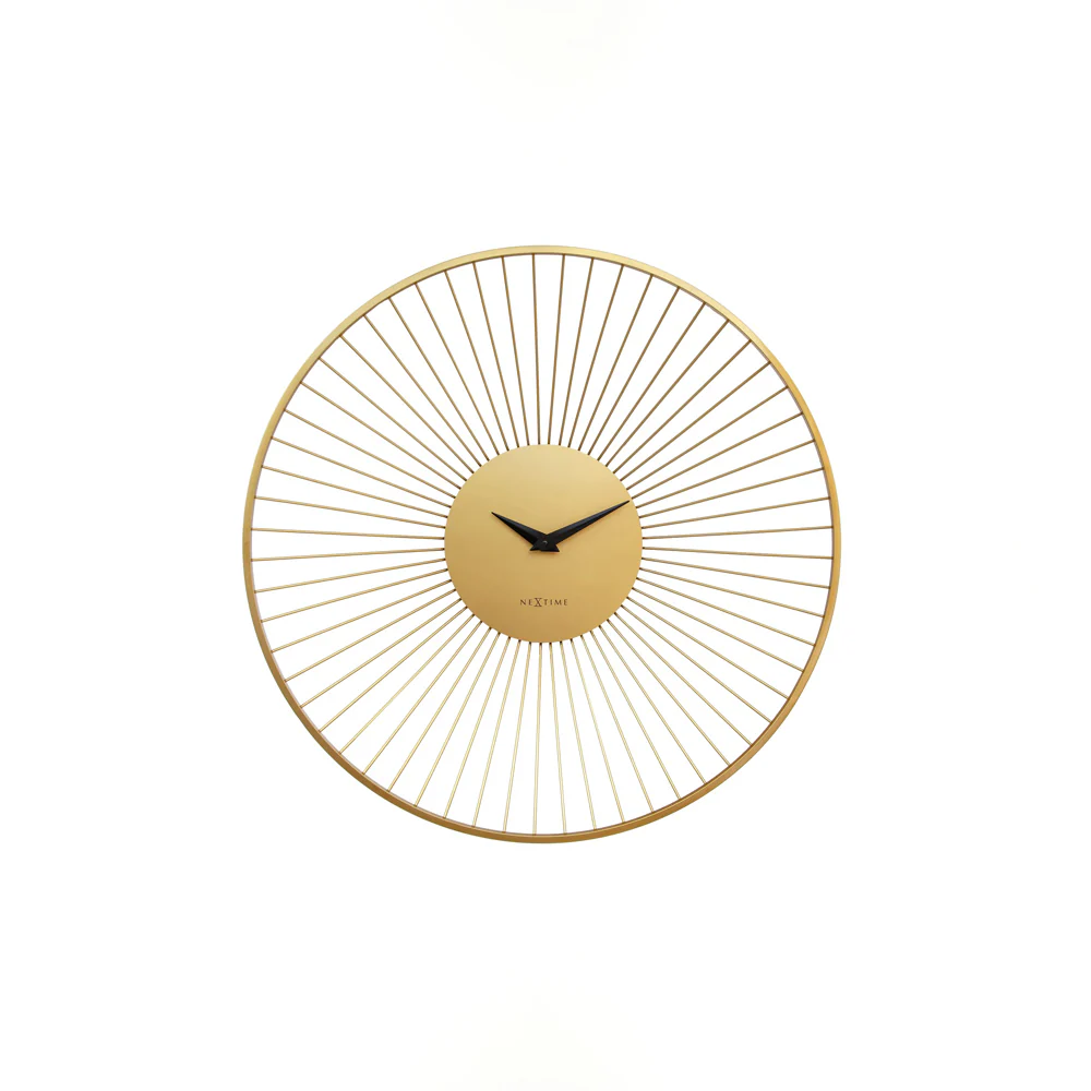 Vasco Round Wall Clock 80cm - Gold - Image 3
