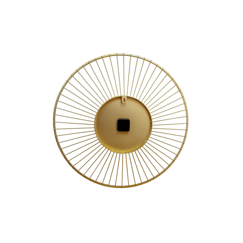 Vasco Round Wall Clock 80cm - Gold - Image 6