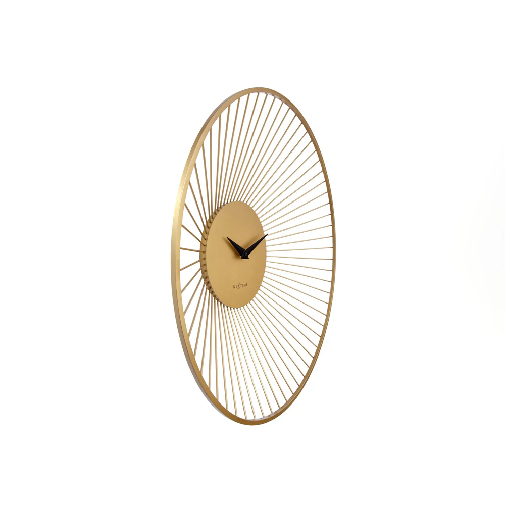 Vasco Round Wall Clock 80cm - Gold - Image 7