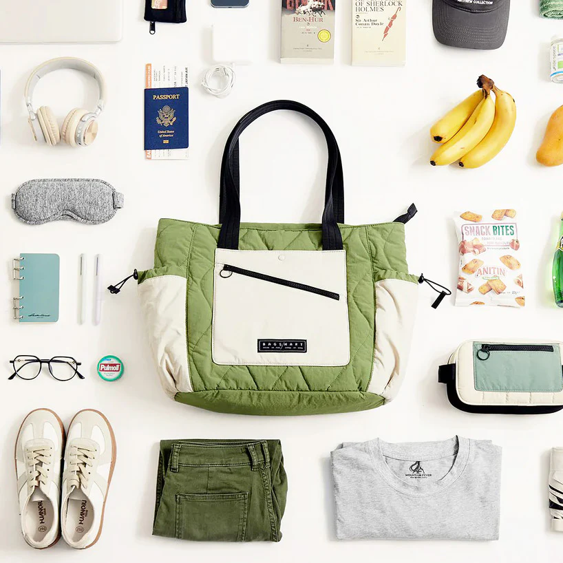 Paz Laptop Tote Bag 23L - Moss Green - Image 12