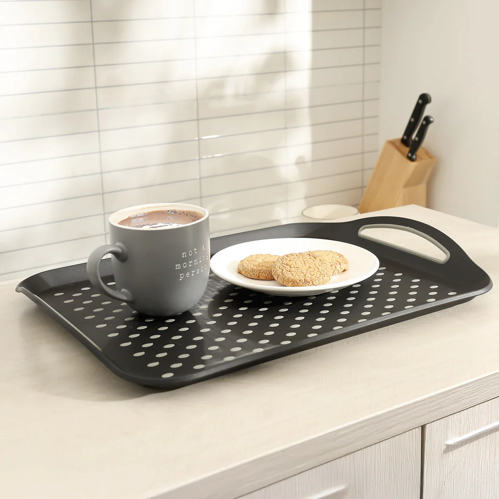 Vente Serving Tray Large - Black - Image 2