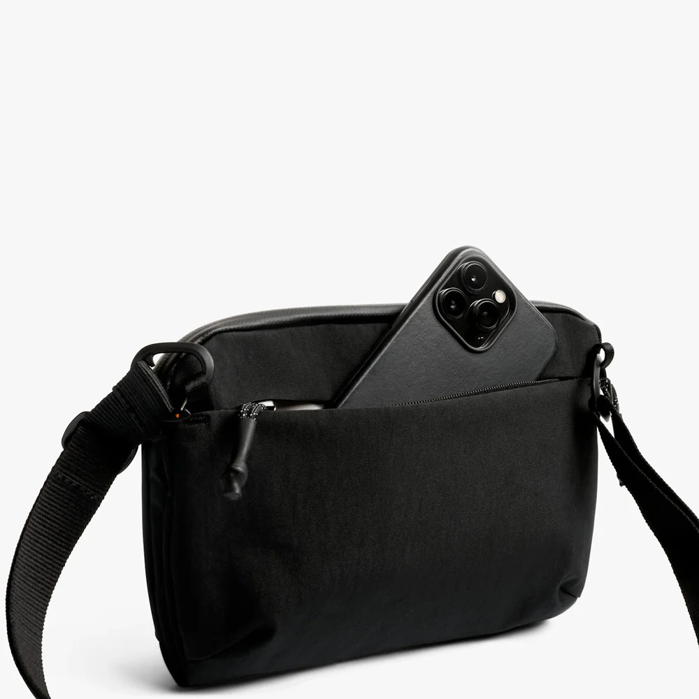 Venture Travel Crossbody - Jet Black - Image 5