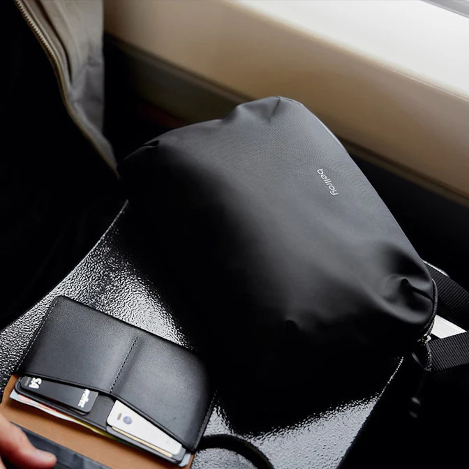 Venture Travel Crossbody - Jet Black - Image 8