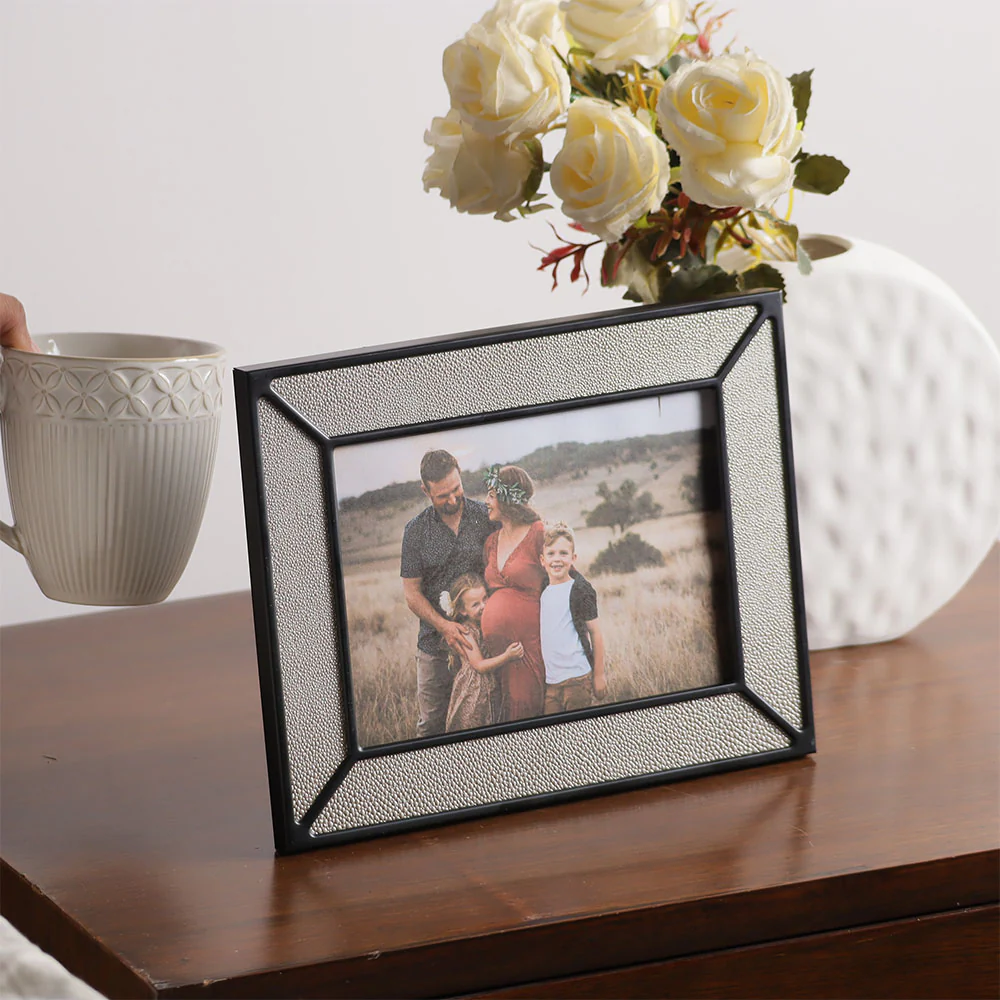 Vera Photo Frame Large - Grey Black - Image 5