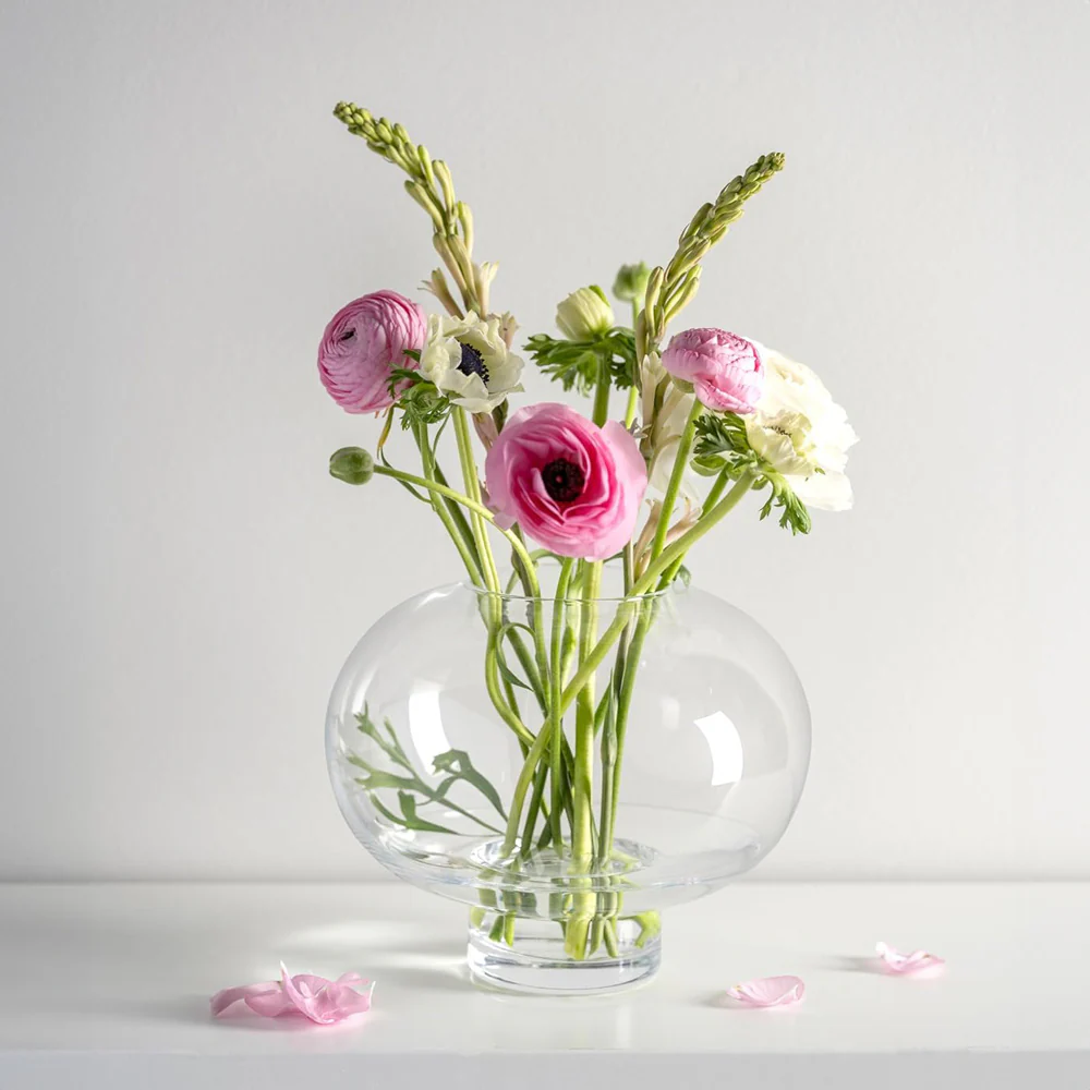 Vernazza Ball Vase - Clear - Image 2