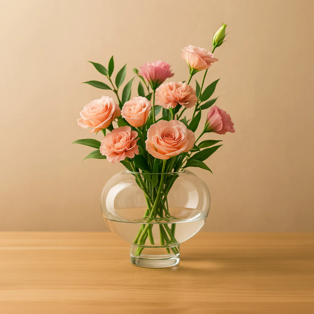 Vernazza Ball Vase - Clear - Image 4