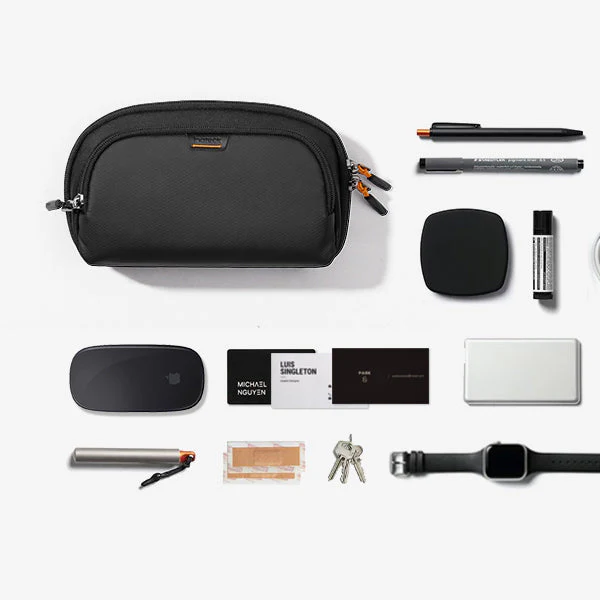 Multi-purpose Electronics Organizer - Black - Image 9